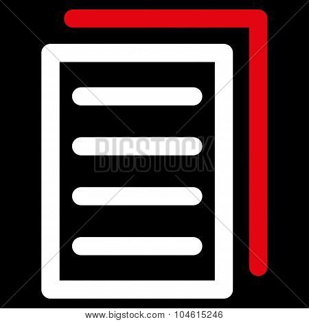 Copy Document Flat Icon