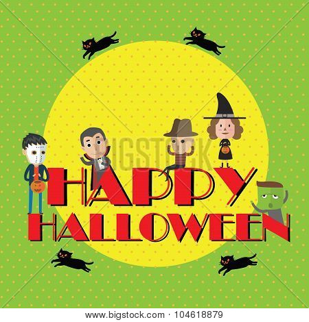 happy halloween eps10 format