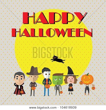 happy halloween eps10 format
