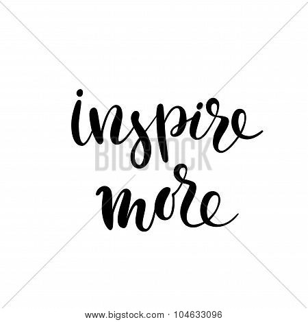 Inspire more card.