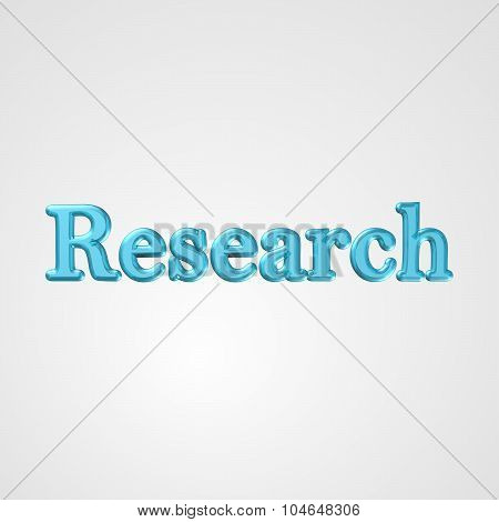 3D Text Research