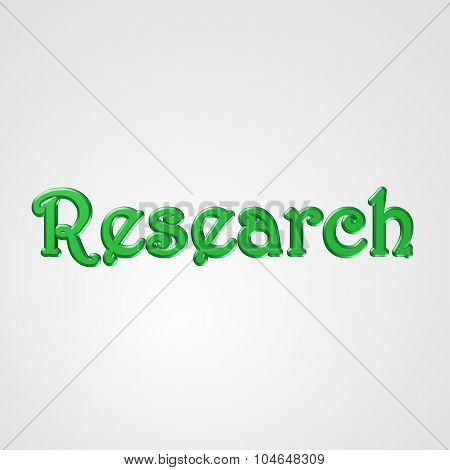 3D Text Research