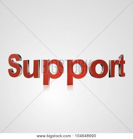 3D Text Support