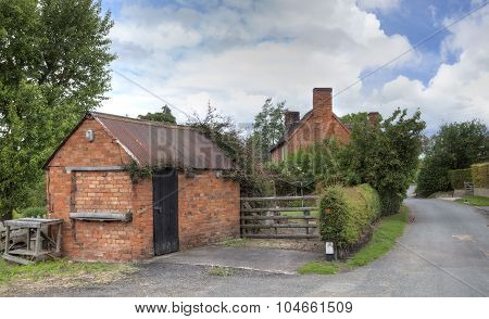 Kington Village, Worcestershire, England