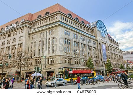 Shopping Mall Kadewe - Kaufhaus Des Westens, Berlin