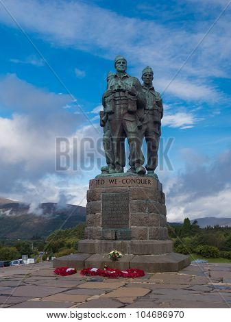 Commando Memorial in Spean Bridge Scotland