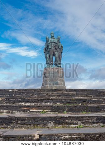 Commando Memorial in Spean Bridge Scotland