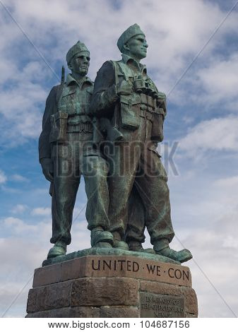 Commando Memorial in Spean Bridge Scotland