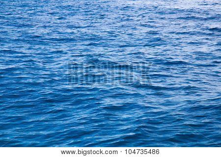 Blue Sea Water Surface