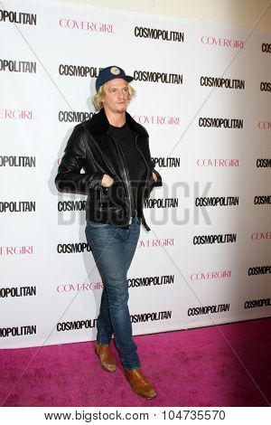 LOS ANGELES - OCT 12:  Cody Simpson at the Cosmopolitan Magazine's 50th Anniversary Party at the Ysabel on October 12, 2015 in Los Angeles, CA