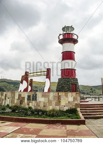 Lighthouse In Faro Peru