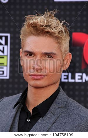 LOS ANGELES - OCT 8:  Christian Acosta at the Latin American Music Awards at the Dolby Theater on October 8, 2015 in Los Angeles, CA