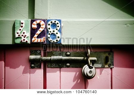 Painted Number 428
