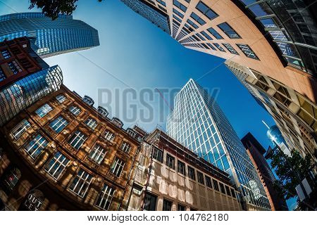 Skyscrapers Of Frankfurt Am Main