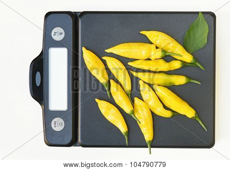 Scale with Hot Lemon Peppers
