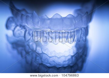 Invisible Dental Teeth Brackets Aligners Braces Retainers
