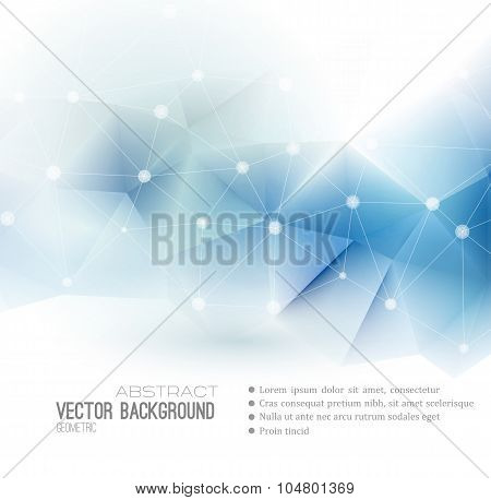 Abstract Geometric Background Design