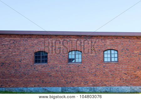 Brick wall