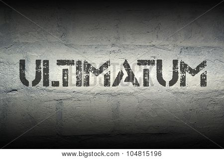 Ultimatum
