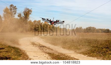 Octocopter, copter, drone