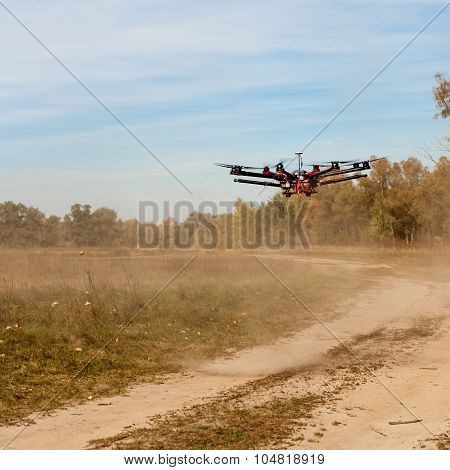 Octocopter, copter, drone