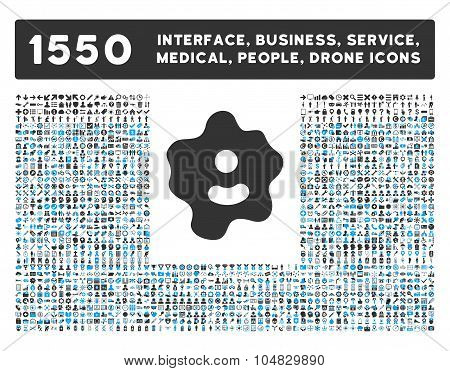 Ameba Icon and More Interface, Business, Medical, People, Awards Vector Symbols
