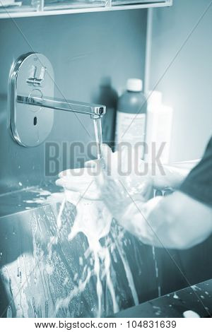 Traumatology Orthopedic Surgery Scrubbing Washing