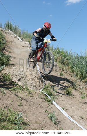 Wettbewerb für Downhill.