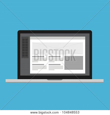 wireframe ui ix design software laptop web development process