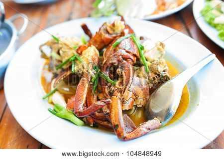 Curry Brab Thai Food In Soft Light