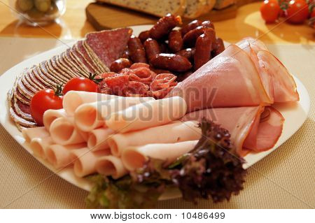 จานไส้กรอก