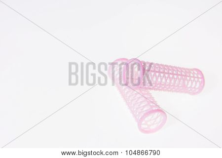 Pink Hair Roll
