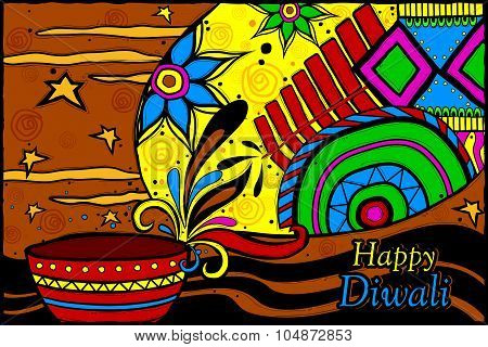 Happy Diwali background
