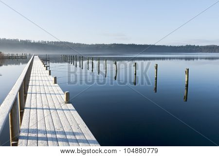 Empty Yacht Pier
