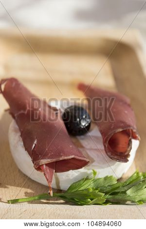 Tomino Di Talucco And Bresaola