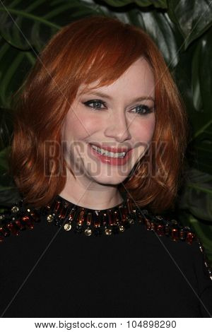 LOS ANGELES - OCT 6:  Christina Hendricks at the Club Tacori Riviera at the Roosevelt at the Roosevelt Hotel on October 6, 2015 in Los Angeles, CA