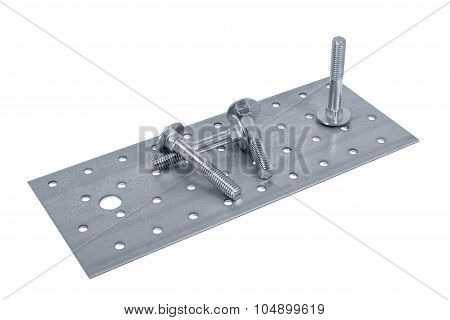 Perforated Metal Sheet And Screw (bolt) Nuts