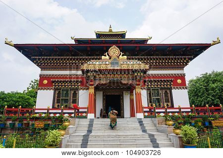 Color Paintings Bhutanese Temple