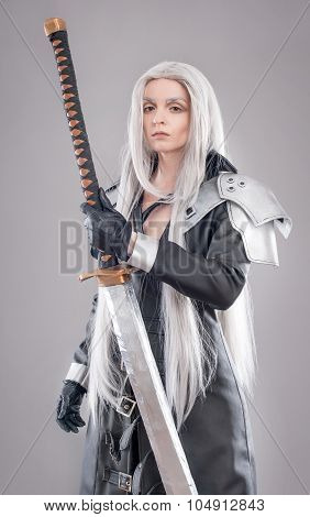 Fantasy woman warrior