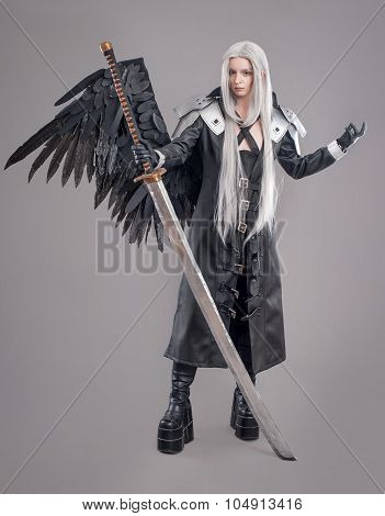 Fantasy woman warrior