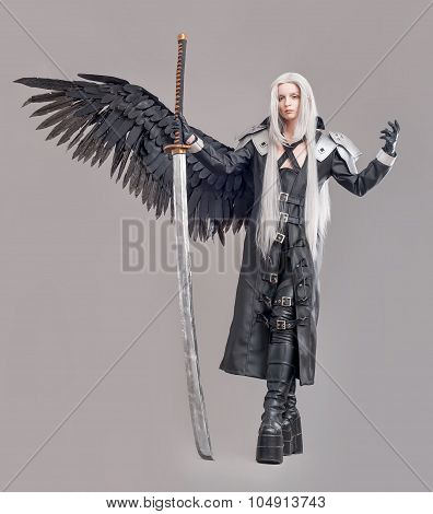 Fantasy woman warrior
