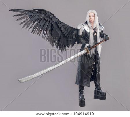 Fantasy woman warrior
