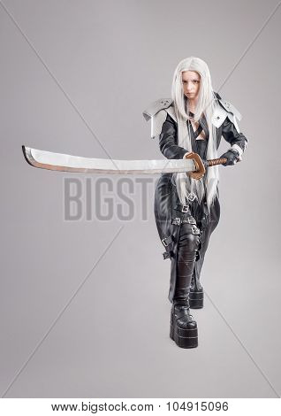 Fantasy woman warrior