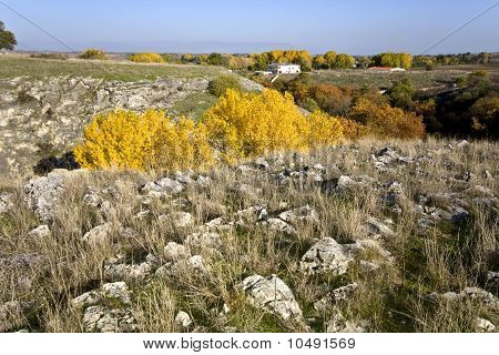 Agiti canyon na Grécia do Norte