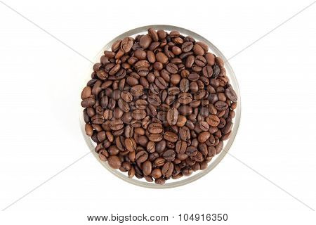 Roasted coffee beans