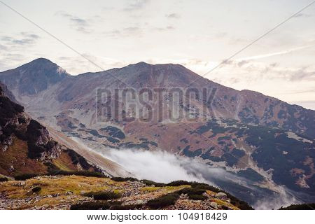 sunset at Tatra mountains