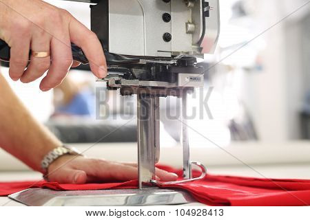 Sewing.