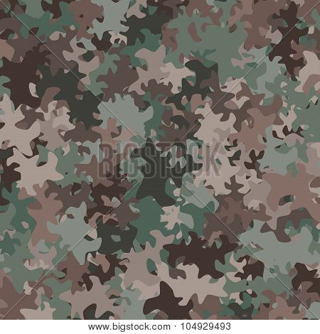 Abstract Military Camouflage Background