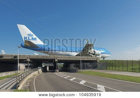 Airplane Over Highway