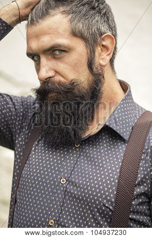 Handsome Man With Beard